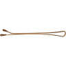 Невидимки 40 мм прямые, коричневые (60 шт.) DEWAL SLN40P-3/60